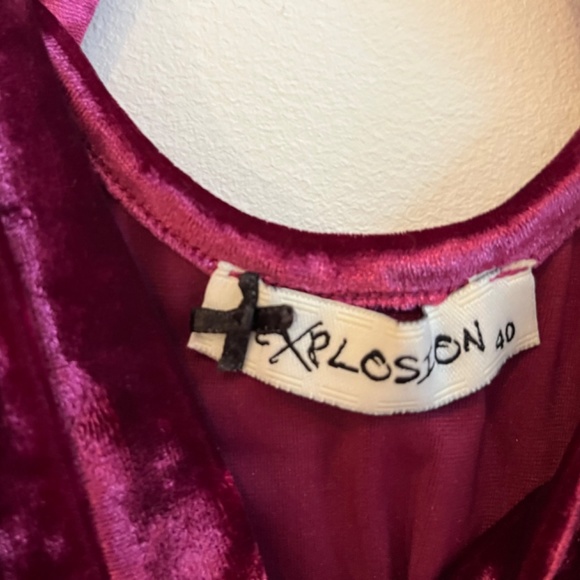 Fabulous velour and sequin mini dress - Picture 3 of 6